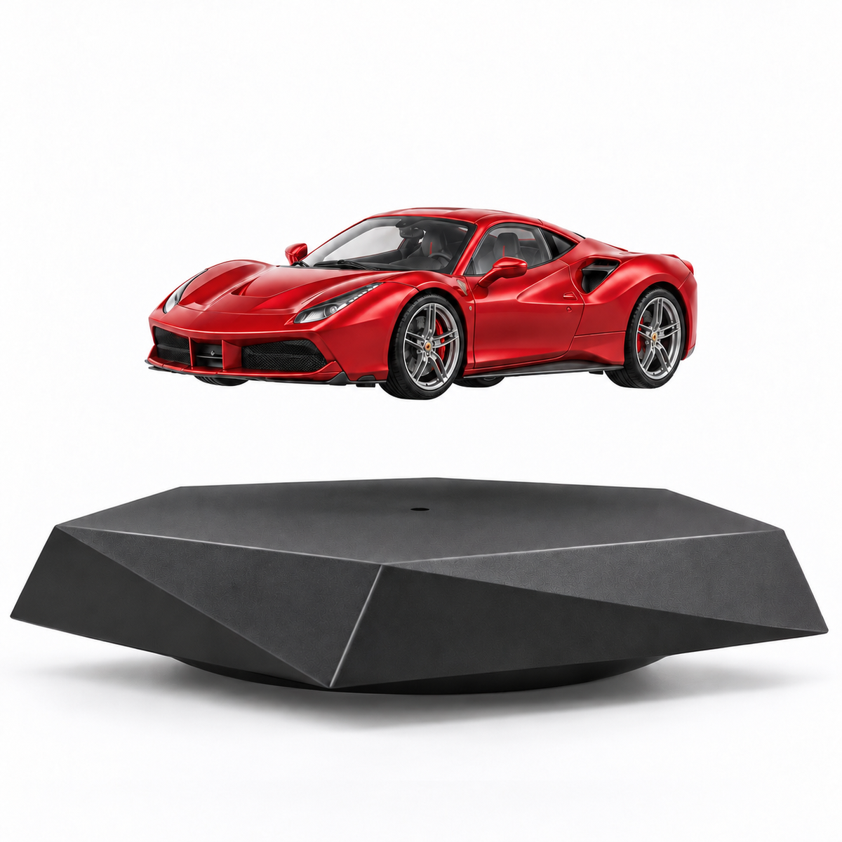 Levitating Display Stand For Cars