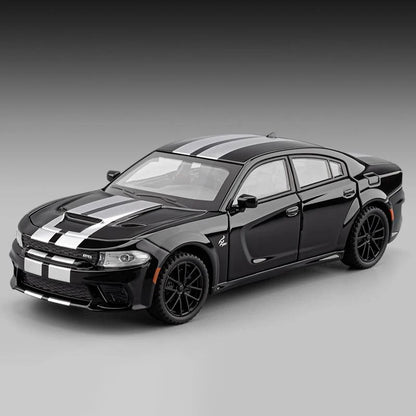 Dodge Charger 1:32 Scale Diecast Model W/ Working Lights